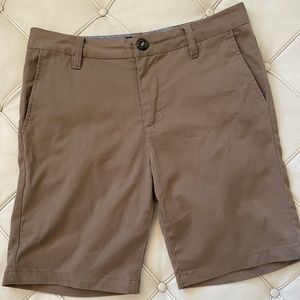 Tilly's Blue Crown Slim Chino Shorts Size 29 Waist